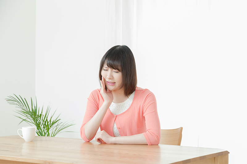 中等度の虫歯・再発した虫歯（2次う蝕）